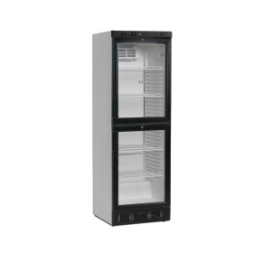 Armario Refrigerado para Bebidas 1 Puerta de Cristal Blanco - 347 L TEFCOLD - Elegante y Eficiente