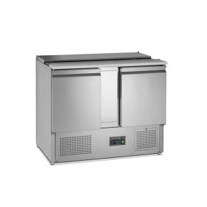 Saladette Refrigerada GN 1/1 Inox - 2 Puertas 240L Tefcold SA1045