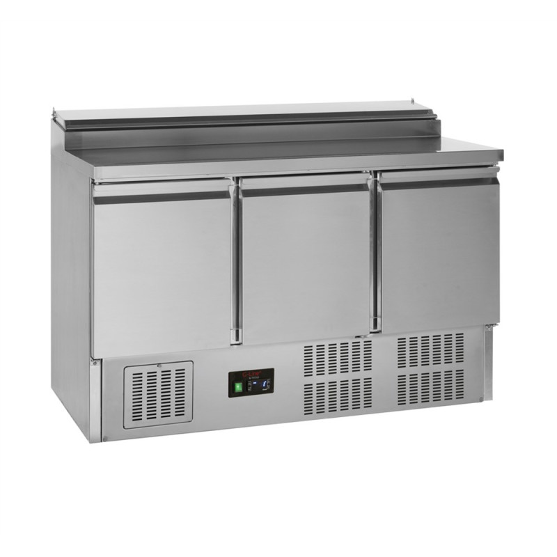 Saladette Refrigerada GN 1/1 Inox TEFCOLD - 3 Puertas 320 L