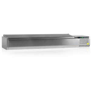 Saladette para Colocar Inox - 9 GN 1/3 TEFCOLD: Práctica y Elegante