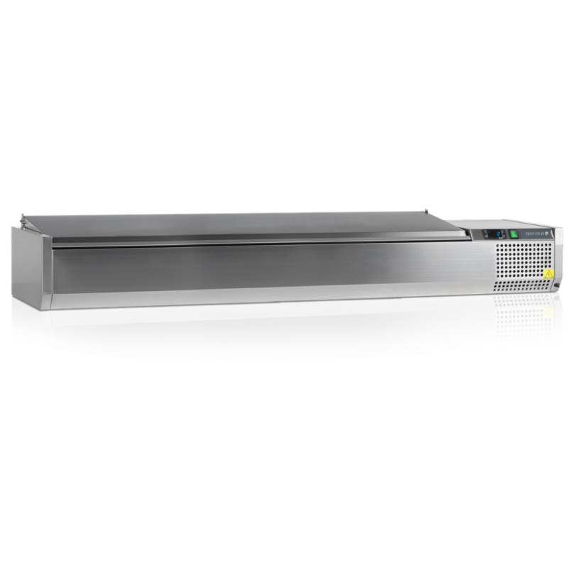 Saladette para Colocar Inox - 9 GN 1/3 TEFCOLD: Práctica y Elegante