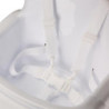 Trona Bebé Blanco Brillante Bolero - Seguridad y Confort