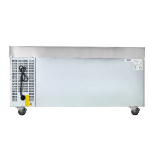 Mesa Refrigerada Positiva con Respaldo - 6 Cajones - Dynasteel