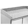 Mueble para Pizza 600x400 - 2 Puertas - Dynasteel