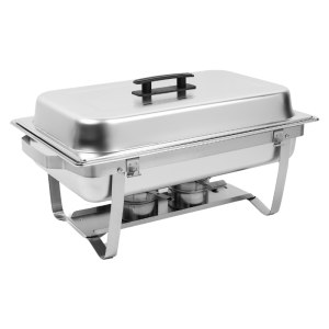 Chafing Dish 9 L - GN 1/1 Eco Dynasteel: mantenga sus platos calientes