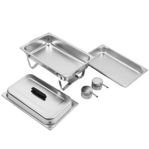 Chafing Dish 9 L - GN 1/1 Eco Dynasteel: mantenga sus platos calientes