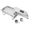 Chafing Dish 9 L - GN 1/1 Eco Dynasteel: mantenga sus platos calientes