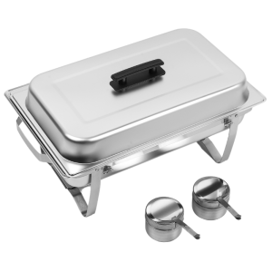 Chafing Dish 9 L - GN 1/1 Eco Dynasteel: mantenga sus platos calientes