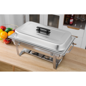 Chafing Dish 9 L - GN 1/1 Eco Dynasteel: mantenga sus platos calientes
