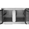 Mesa Refrigerada Positiva con Respaldo - 2 Puertas y 2 Cajones GN 1/2 - Dynasteel