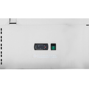 Mesa Refrigerada Positiva con Respaldo - 2 Puertas y 2 Cajones GN 1/2 - Dynasteel