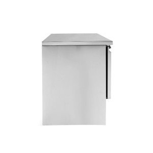 Mesa Refrigerada Positiva - 2 puertas y 2 Cajones GN 1/2 - Dynasteel