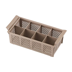 Lave-vaisselle professionnel avec doseur de liquide et détergent - 50x50 cm Dynasteel