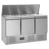 Saladette Refrigerada GN 1/1 Inox 3 Puertas 368 L TEFCOLD
