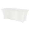 Funda para Mesa Rectangular Blanca 1500 - HENDI