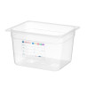 Caja de almacenamiento Gastronorm GN 1/2 - 12,5 L - H 200 mm