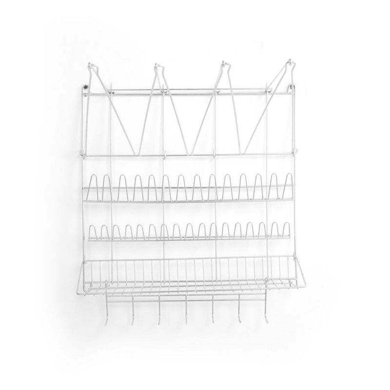 Soporte de pared para mangas pasteleras y boquillas - Marca HENDI - Fourniresto