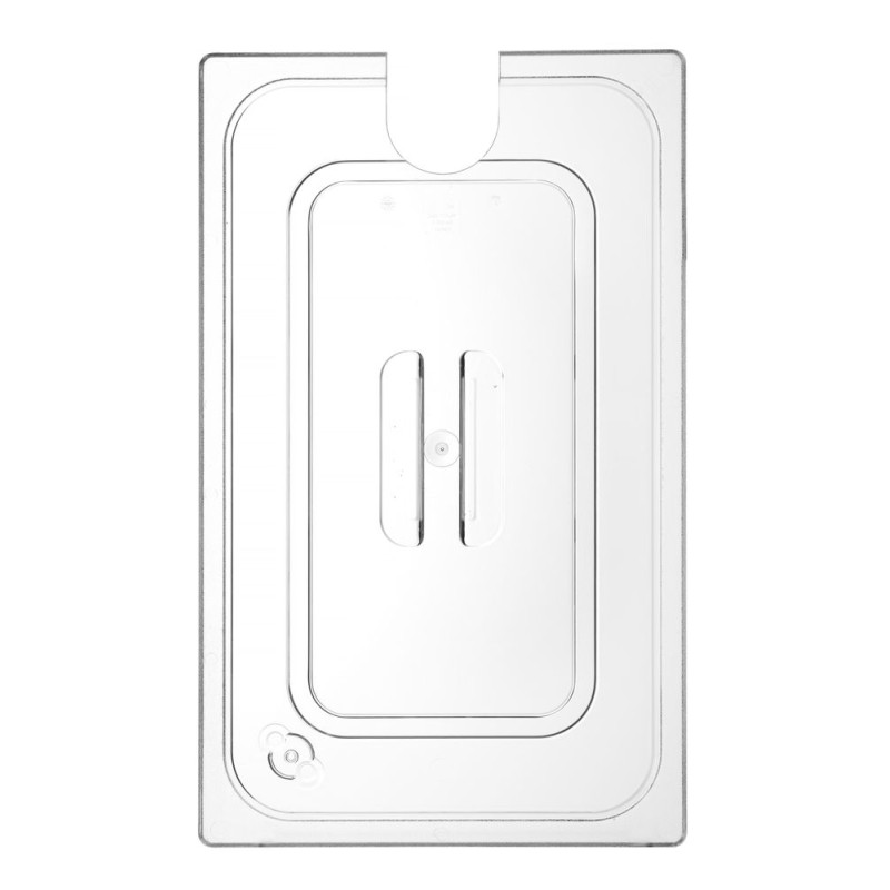 Cubierta Gastronorm GN 1/1 con Muesca Redondeada