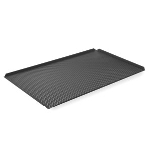 Bandeja perforada con bordes - GN 1/1