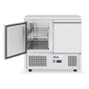 Nevera de mostrador con dos puertas Kitchen Line 300 L - Marca HENDI - Fourniresto