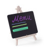 Pizarra de mesa - 2 piezas - Marca HENDI - Fourniresto