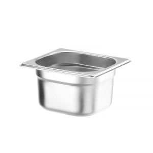 Bandeja gastronorm GN 1/6 - 1,6 L - Profundidad 100 mm