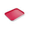 Bandejita rectangular para comida rápida - Modelo pequeño 265 x 345 mm - Rojo