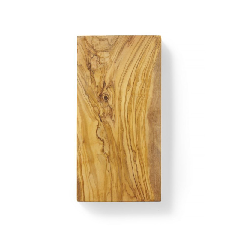 Tabla de cortar de madera de olivo - 300 x 150 mm - Hendi