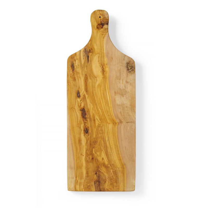 Tabla de queso de madera de olivo - 600 x 200 mm - Hendi