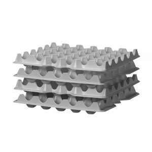 Porta huevos HENDI OVOBOX 120 para almacenamiento profesional