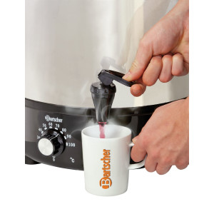 Olla de vino caliente de 30 litros