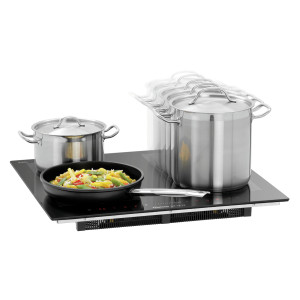 Placa de inducción profesional IKF 72-2Z - 7200 W - Bartsher