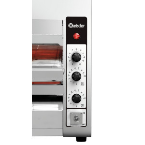 Horno de pizza de cinta transportadora