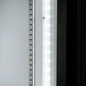 Armario Refrigerado Positivo y Negativo - 2 Puertas de Cristal - 820 L - Bartscher