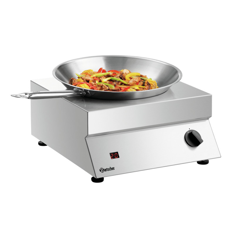 Wok de inducción 70/293 Bartscher: Potencia 7000W, cocción profesional