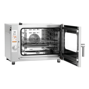 Horno mixto a vapor Silversteam 5111DRS Bartscher | Cocción eficiente y versátil