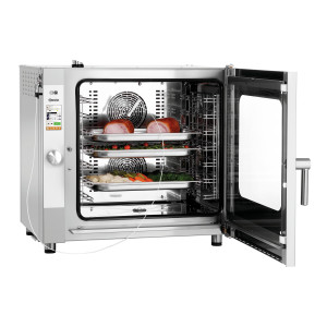Horno mixto a vapor Silversteam 7111DRS: Cocina profesional de alta gama