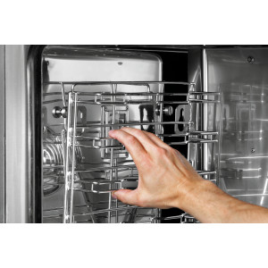 Horno mixto a vapor Silversteam 7111DRS: Cocina profesional de alta gama