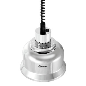 Lámpara calefactora Bartscher: Mantenimiento caliente eficaz