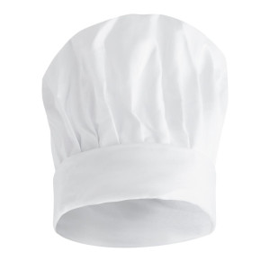 Toque de Chef Tallboy - Talla M 58 cm - Ropa de Chef Blancos - Fourniresto