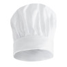 Toque de Chef Tallboy - Talla M 58 cm - Ropa de Chef Blancos - Fourniresto