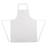 Delantal Babero Blanco 711 X 656 Mm - Ropa de Chef Blanca - Fourniresto