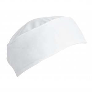 Gorro de cocina blanco Total Vent - Chef Works - Fourniresto