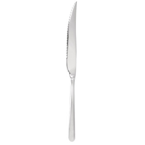 Cuchillo de carne o pizza espejo 235 mm - Lote de 12 - Olympia - Fourniresto