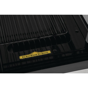 Vitrina refrigerada de mostrador negra 160 L - Polar - Fourniresto