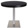 Pie de mesa cuadrado de acero inoxidable 720 x 430 mm - Bolero - Fourniresto