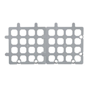 Gray Grating 335 X 335 mm - Set of 2 - Vogue - Fourniresto