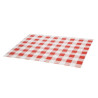 Papel encerado Vichy Rojo 310 x 380 mm - Lote de 200 - FourniResto - Fourniresto