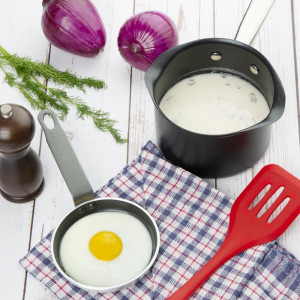 Cacerola de leche y salsa antiadherente Ø 140 mm - Vogue - Fourniresto