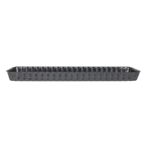 Molde para tarta rectangular antiadherente con fondo desmontable de 360 mm - De Buyer - Fourniresto